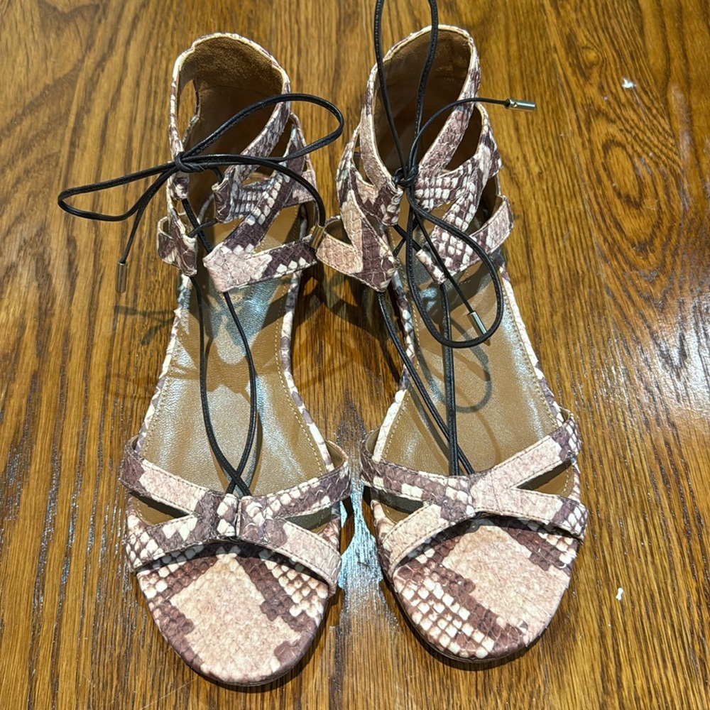 Aquazurra sandal size 38.5